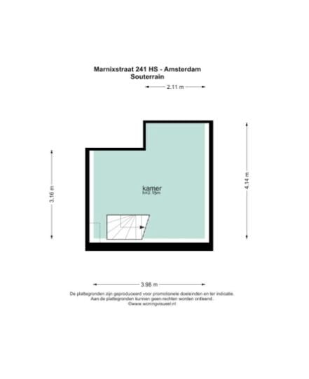 Foto 32 van Marnixstraat 241-H