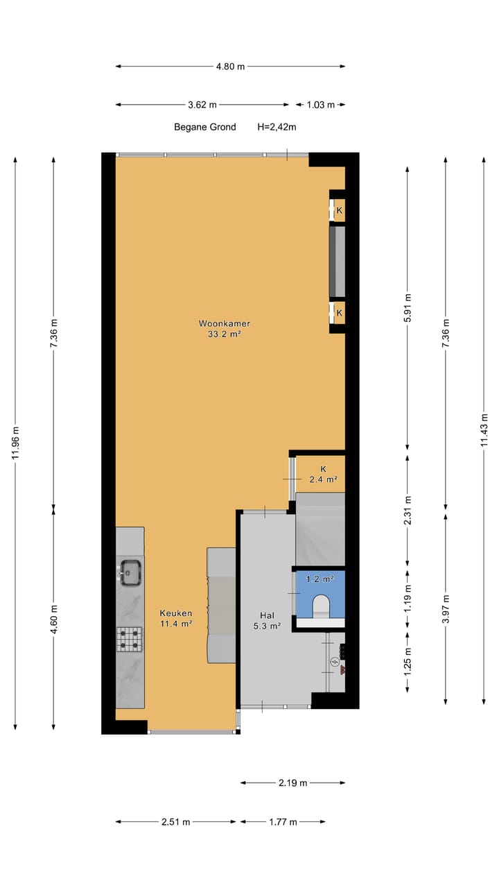 Foto 45 van Woudenbergstraat 28-A