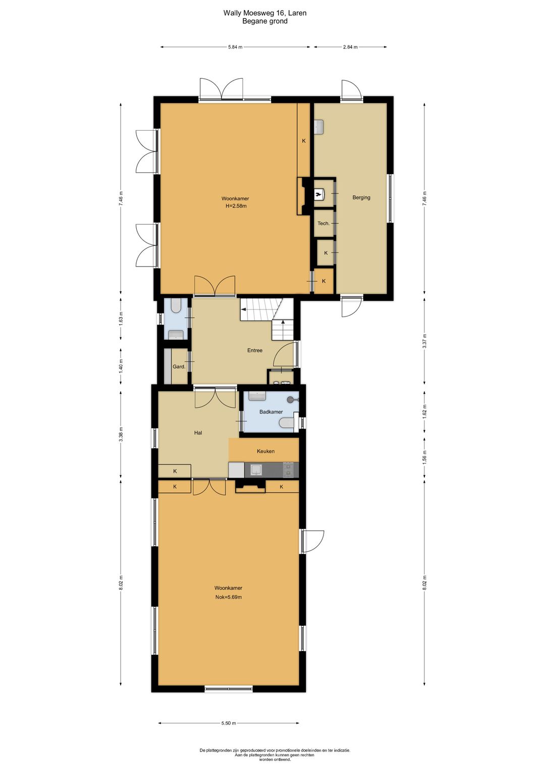 Foto 7 van Wally Moesweg 16