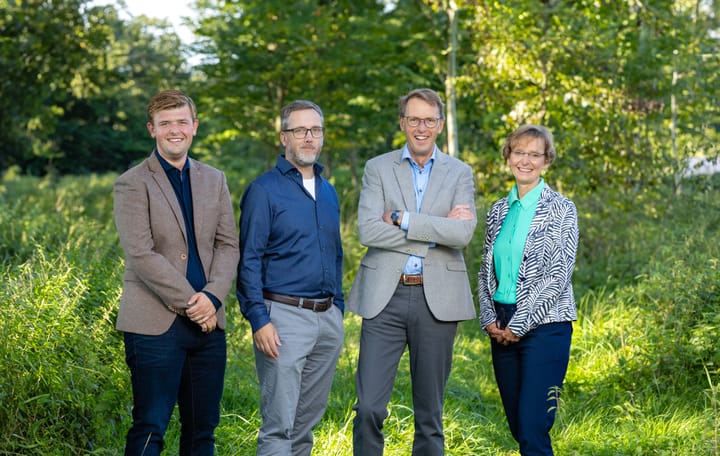 Een promotiefoto voor op kantoor