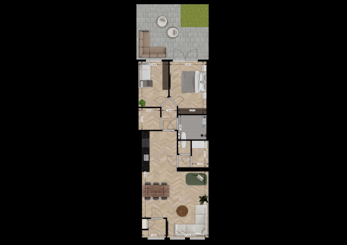 Foto 4 van Appartementen (Bouwnr. 2)