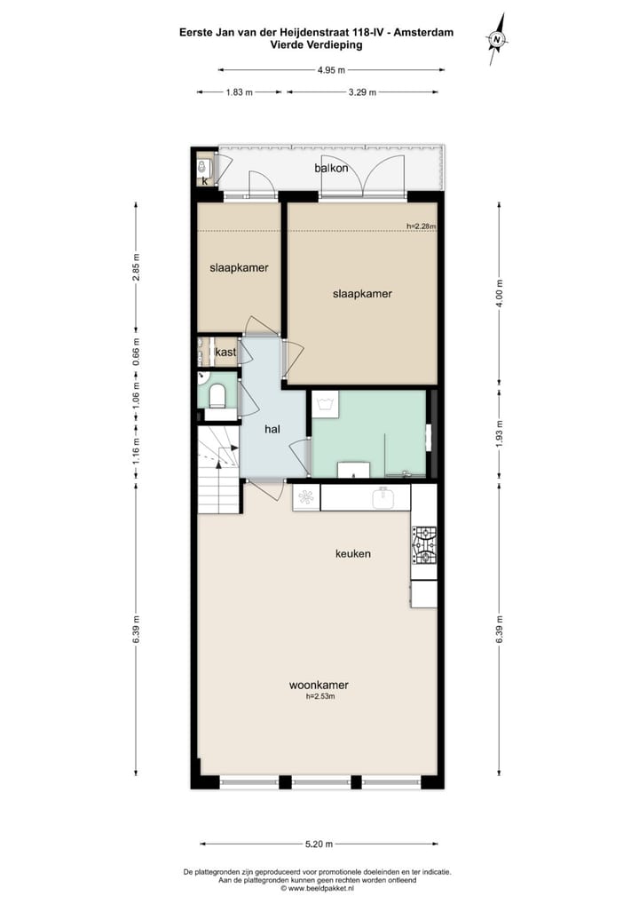 Foto 45 van Eerste Jan van der Heijdenstraat 118-4