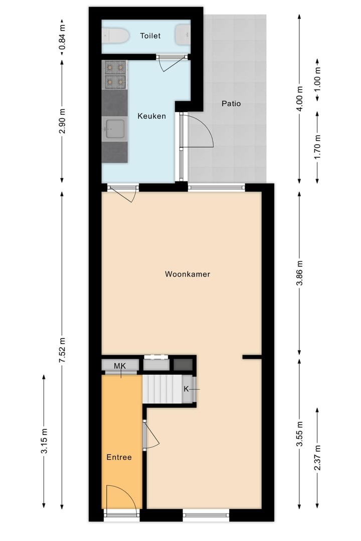 Foto 63 van Hulststraat 1-A