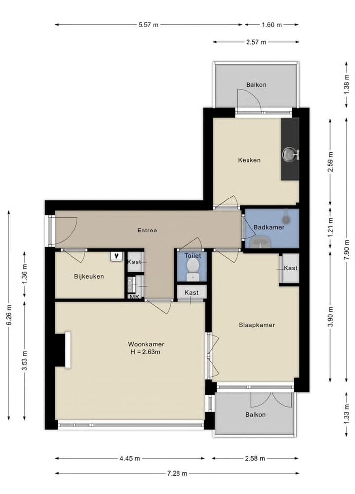 Foto 31 van Mozartweg 32-A