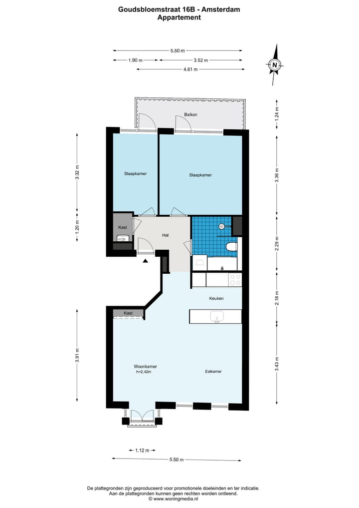 Foto 27 van Goudsbloemstraat 16-B