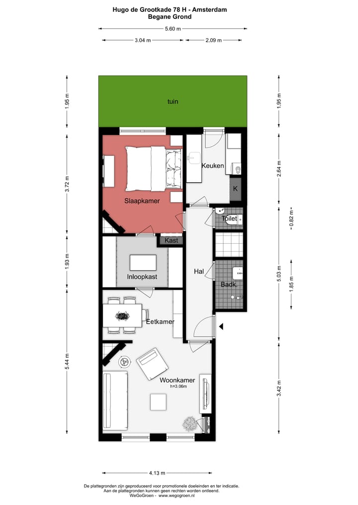 Foto 24 van Hugo de Grootkade 78-H