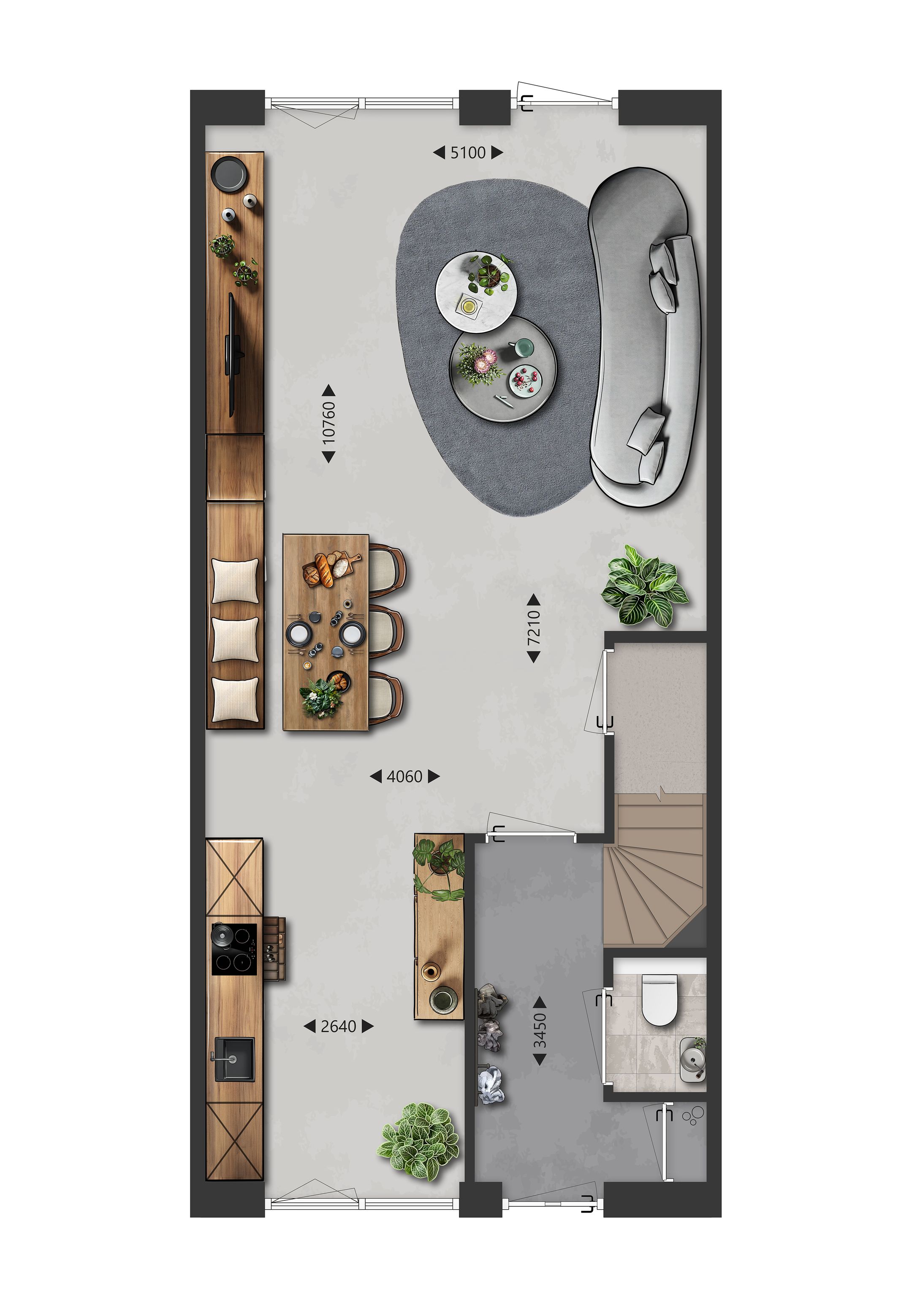 Foto 6 van Xprezzo fase 3 - Rijwoning (Bouwnr. 2)