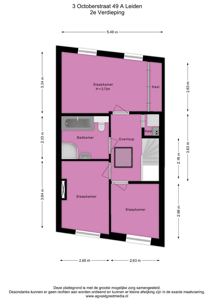 Foto 36 van Drie Octoberstraat 49-A