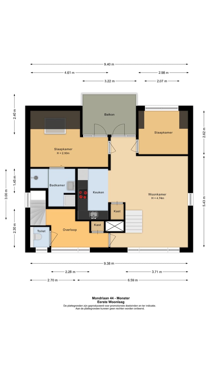 Foto 24 van Mondriaan 44