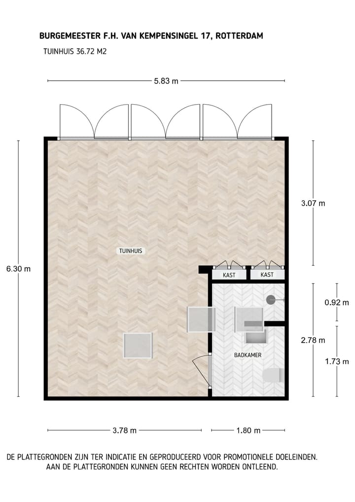 Foto 45 van Burgemeester F.H. van Kempensingel 17