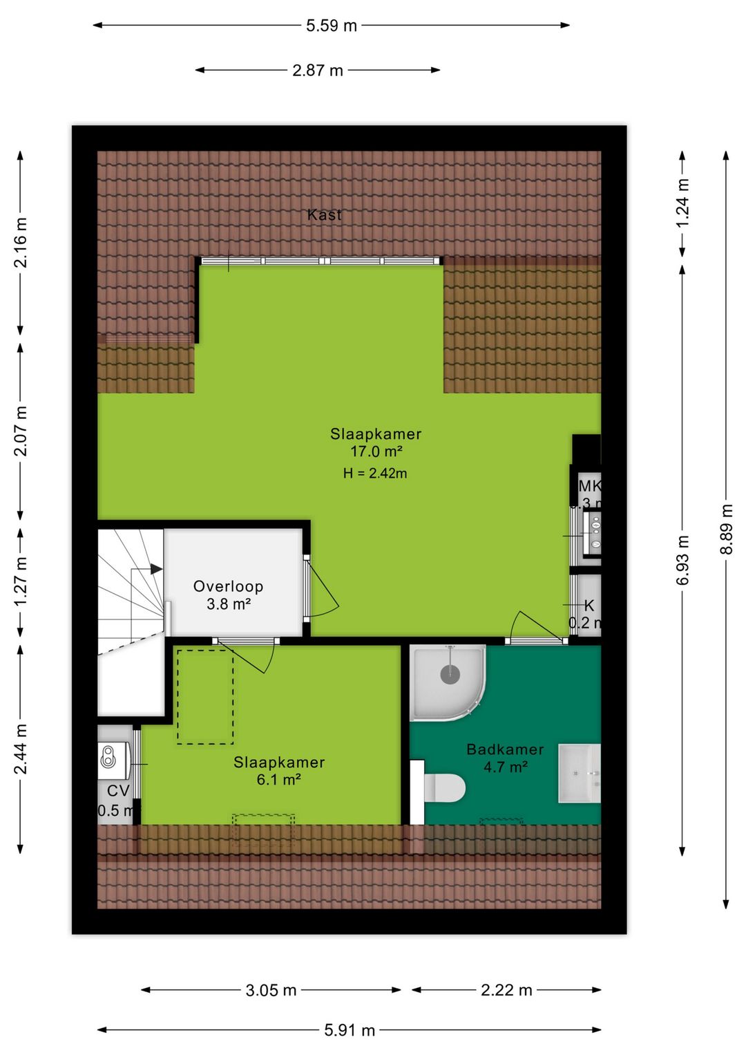 Foto 56 van Heyendaal 31