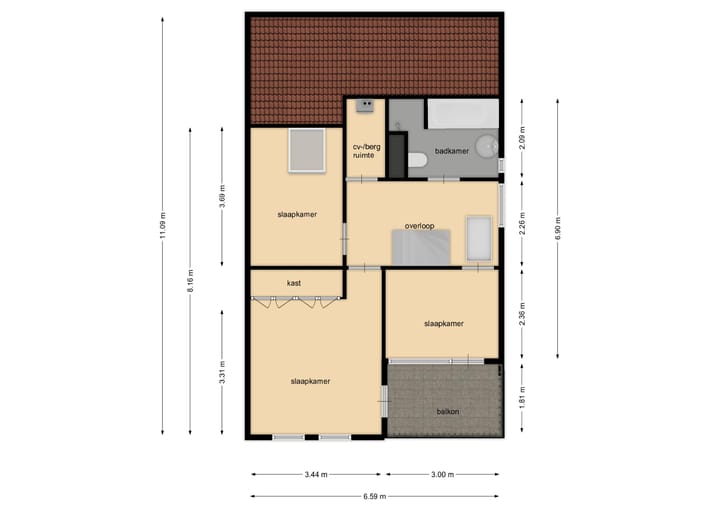 Foto 35 van Beeklaan 154