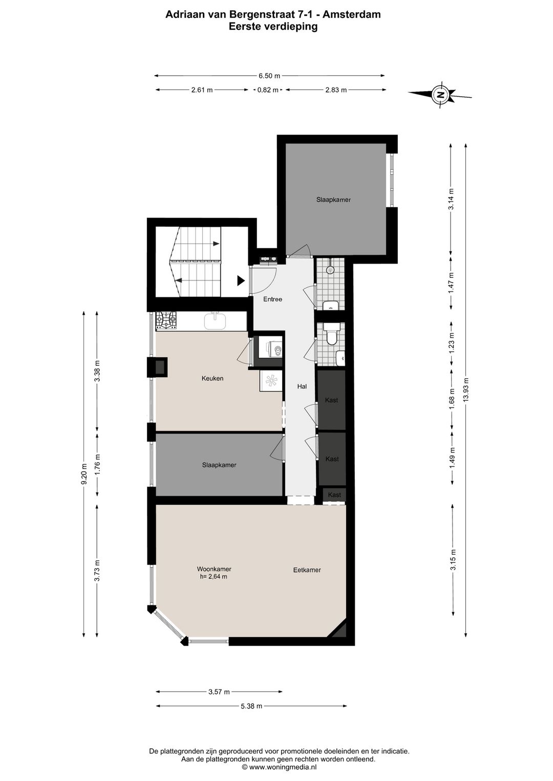 Foto 26 van Adriaan van Bergenstraat 7-1