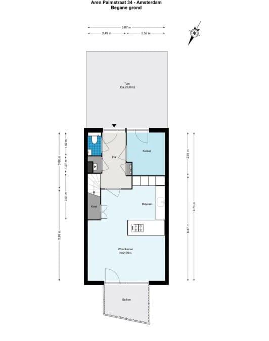 Foto 34 van Arènpalmstraat 34