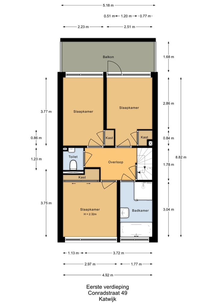 Foto 33 van Conradstraat 49