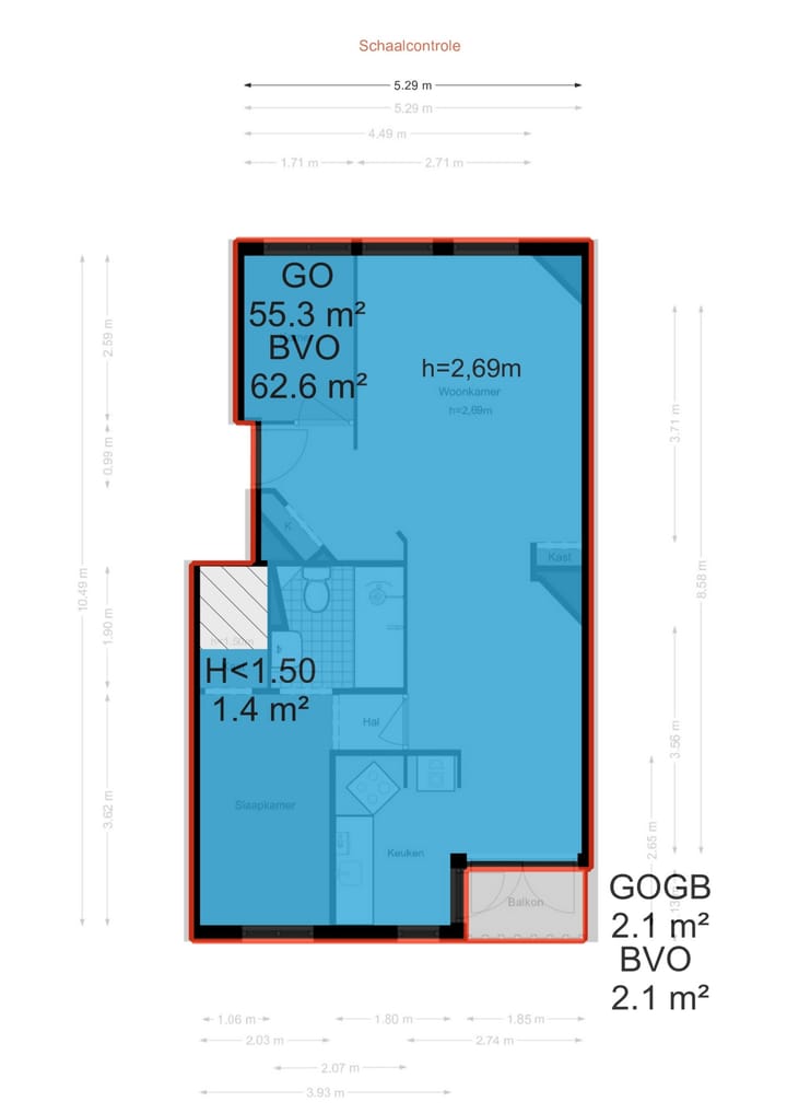 Foto 21 van Tweede Helmersstraat 25-1