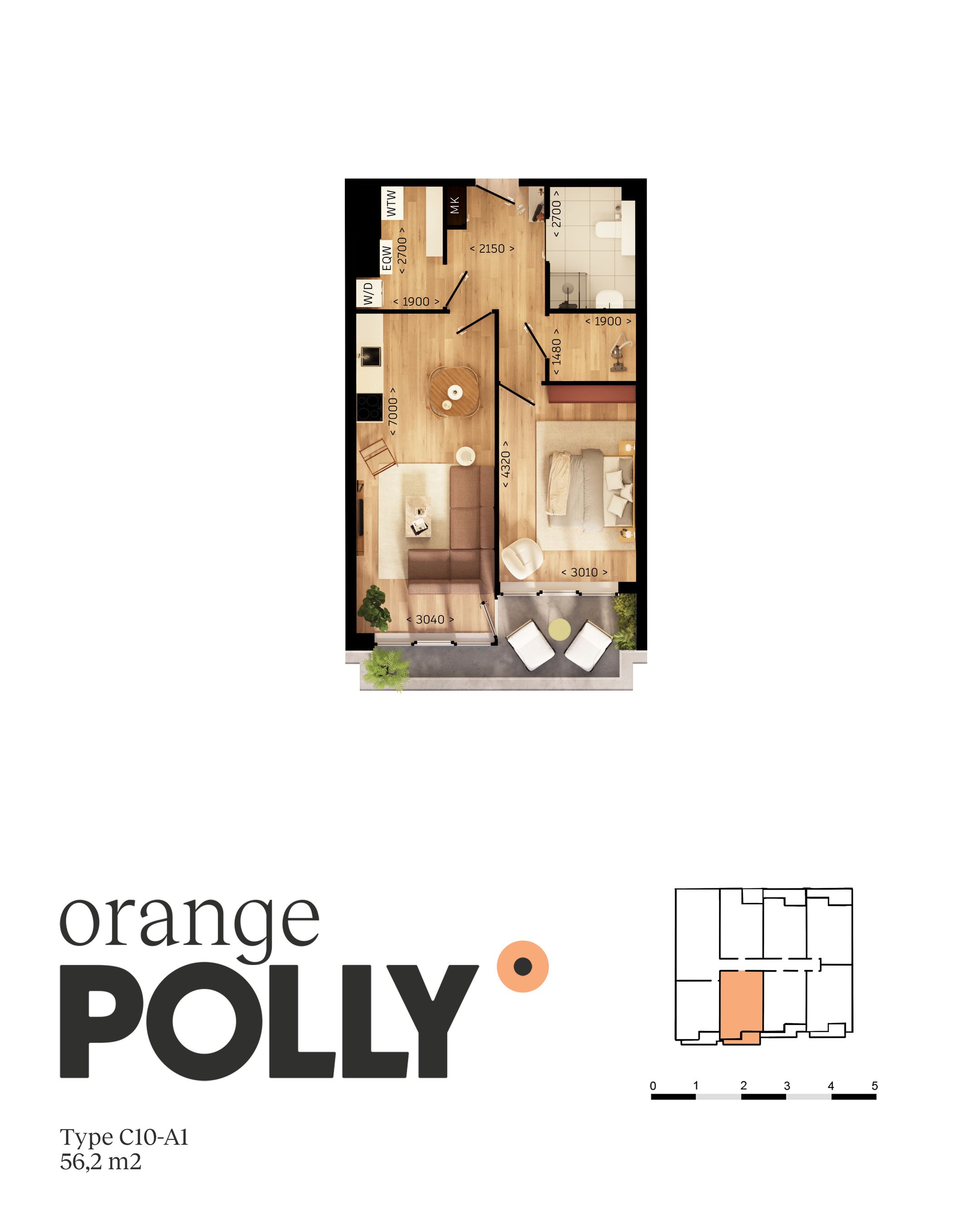 Foto 9 van Orange Polly (Bouwnr. 77)