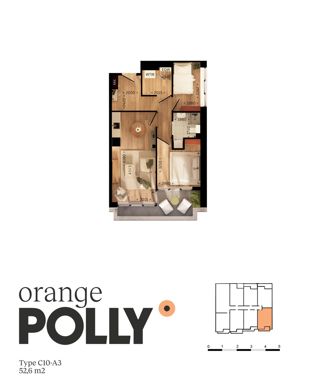 Foto 13 van Orange Polly (Bouwnr. 77)