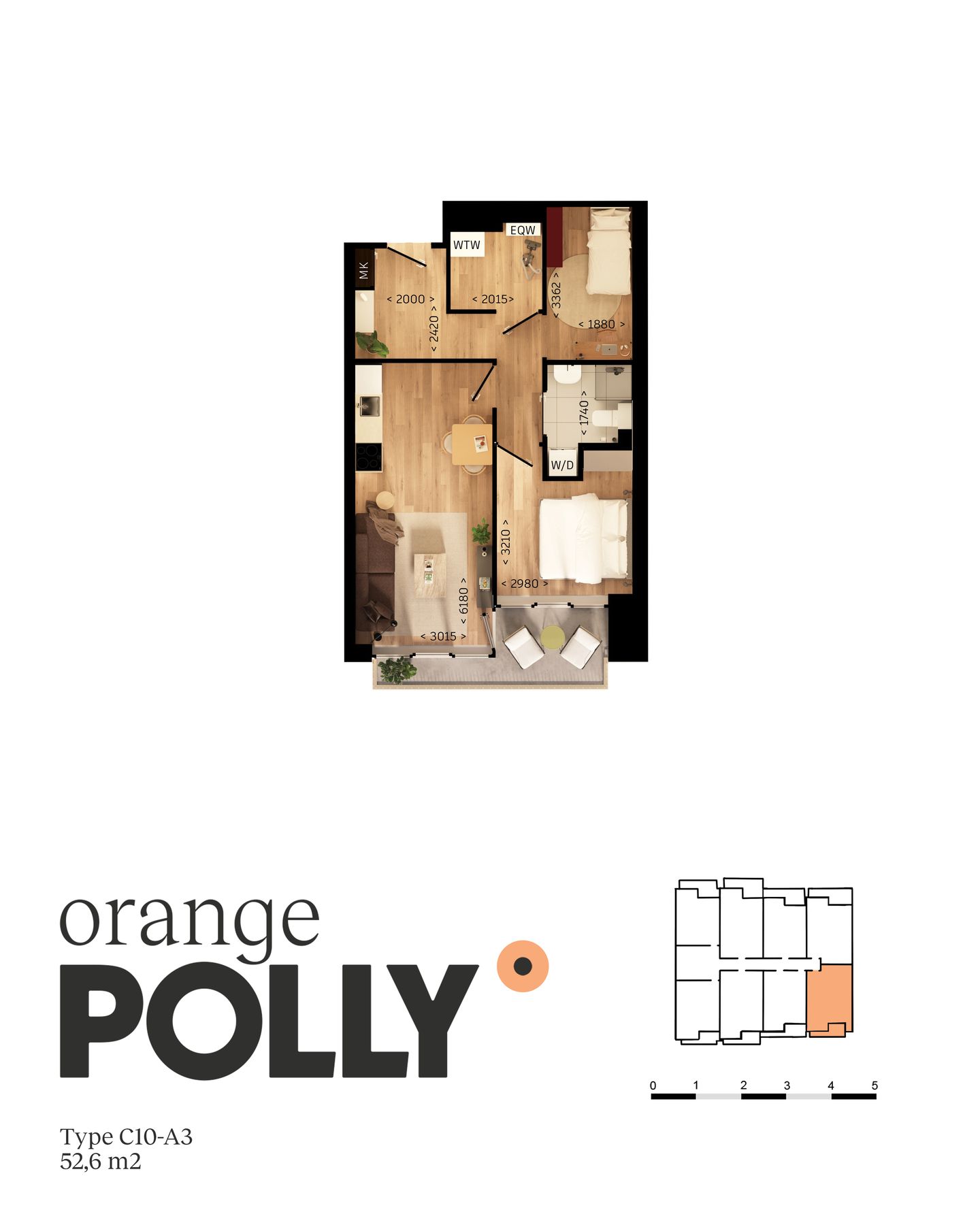 Foto 14 van Orange Polly (Bouwnr. 77)