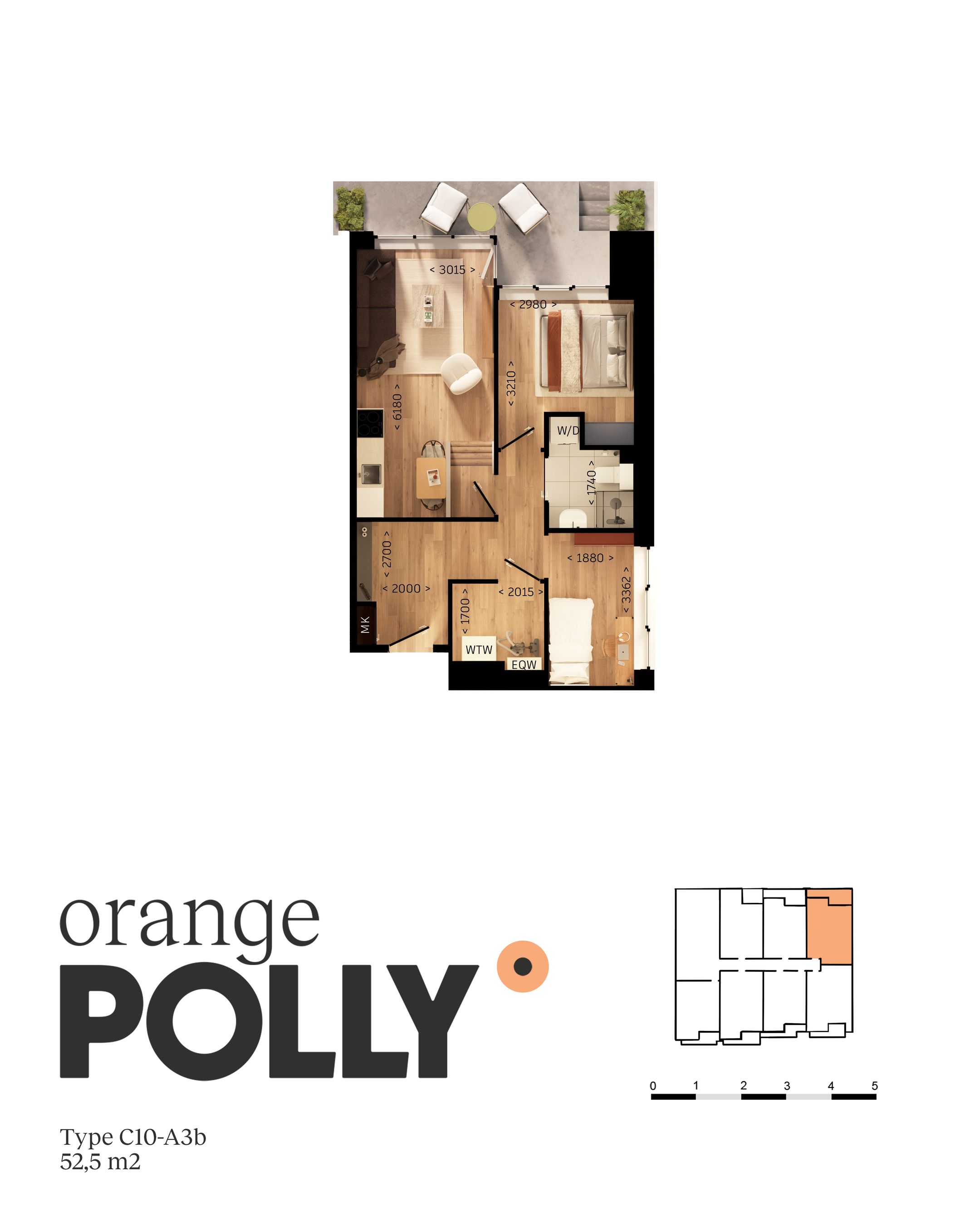 Foto 15 van Orange Polly (Bouwnr. 77)