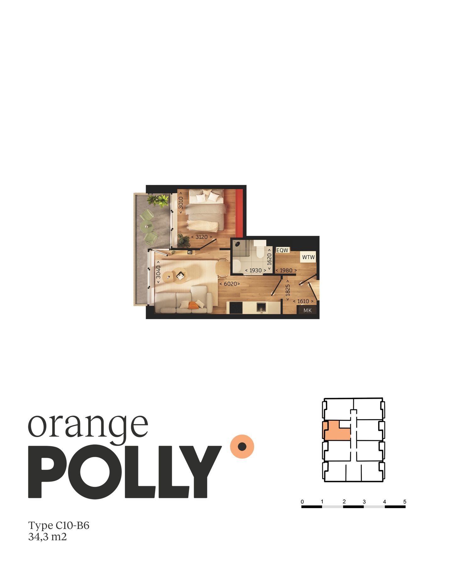Foto 34 van Orange Polly (Bouwnr. 77)
