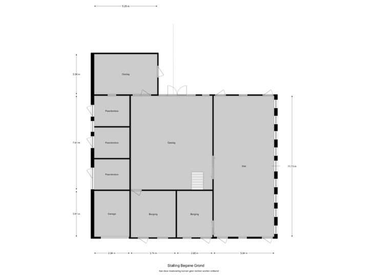 Stalling Begane Grond