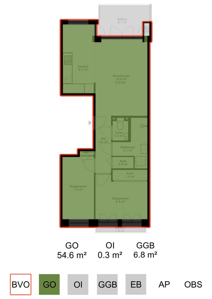 Foto 38 van Vrolikstraat 288-3