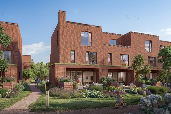 Foto 5 van Fase 3 tussen parkwoning (Bouwnr. 12)