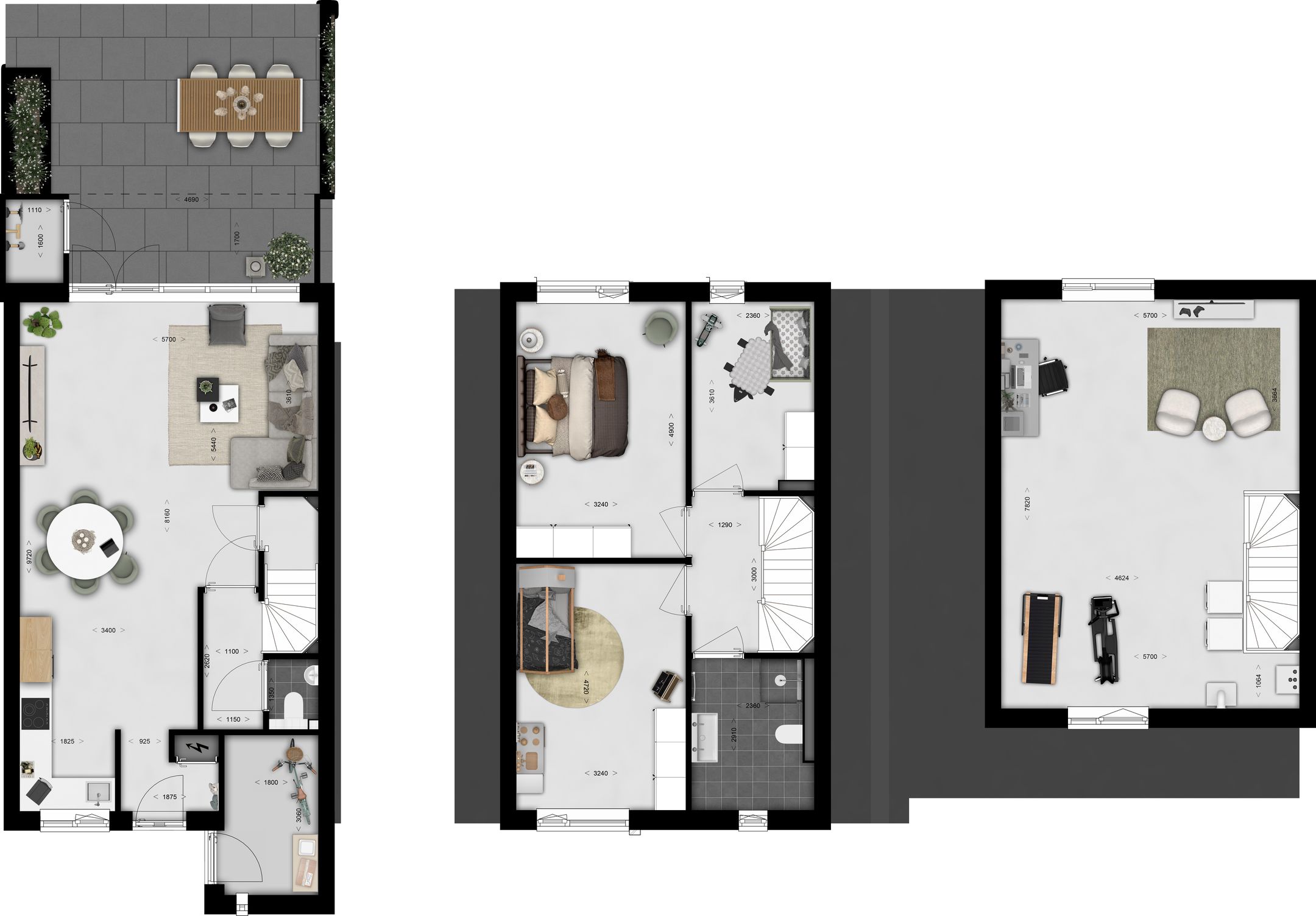 Foto 9 van Fase 3 tussen parkwoning (Bouwnr. 29)