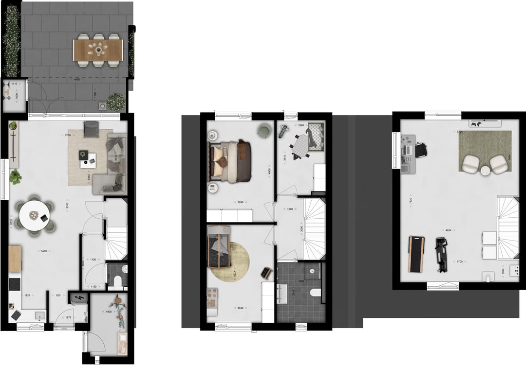 Foto 8 van Fase 3 tussen parkwoning (Bouwnr. 34)