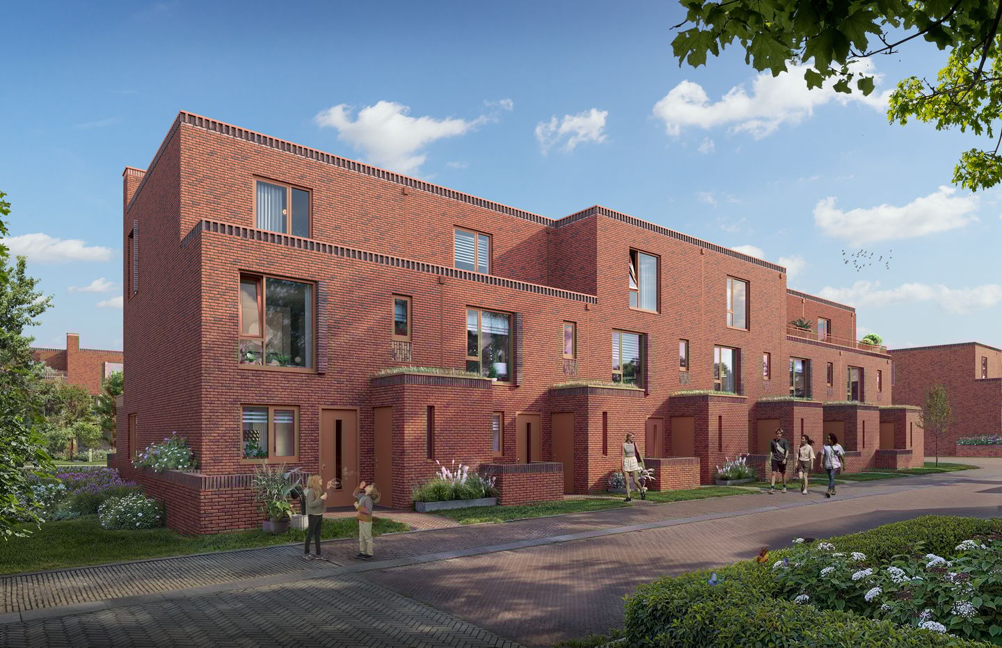 Foto 1 van Fase 3 hoek parkwoning (Bouwnr. 17)