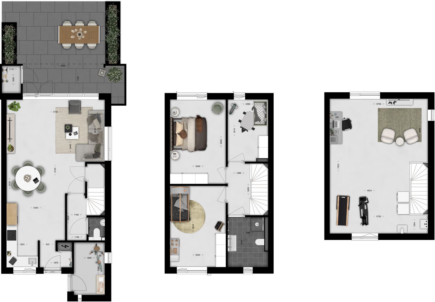 Foto 10 van Fase 3 hoek parkwoning (Bouwnr. 17)