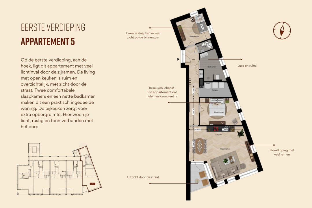 Foto 7 van 't Zusterhoes - Appartement 5 (Bouwnr. 5)