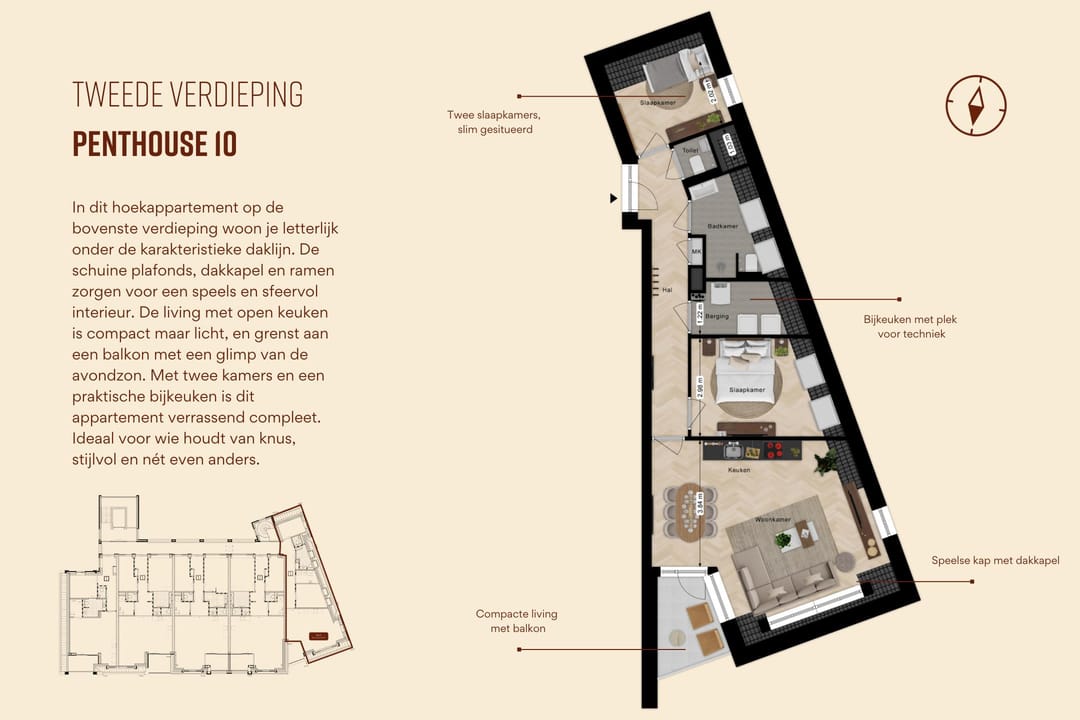 Foto 7 van 't Zusterhoes - Appartement 10 (Bouwnr. 10)