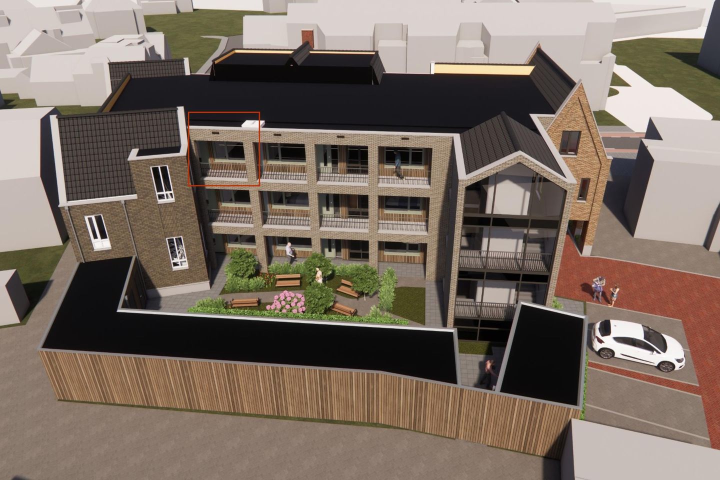 Foto 5 van 't Zusterhoes - Appartement 11 (Bouwnr. 11)