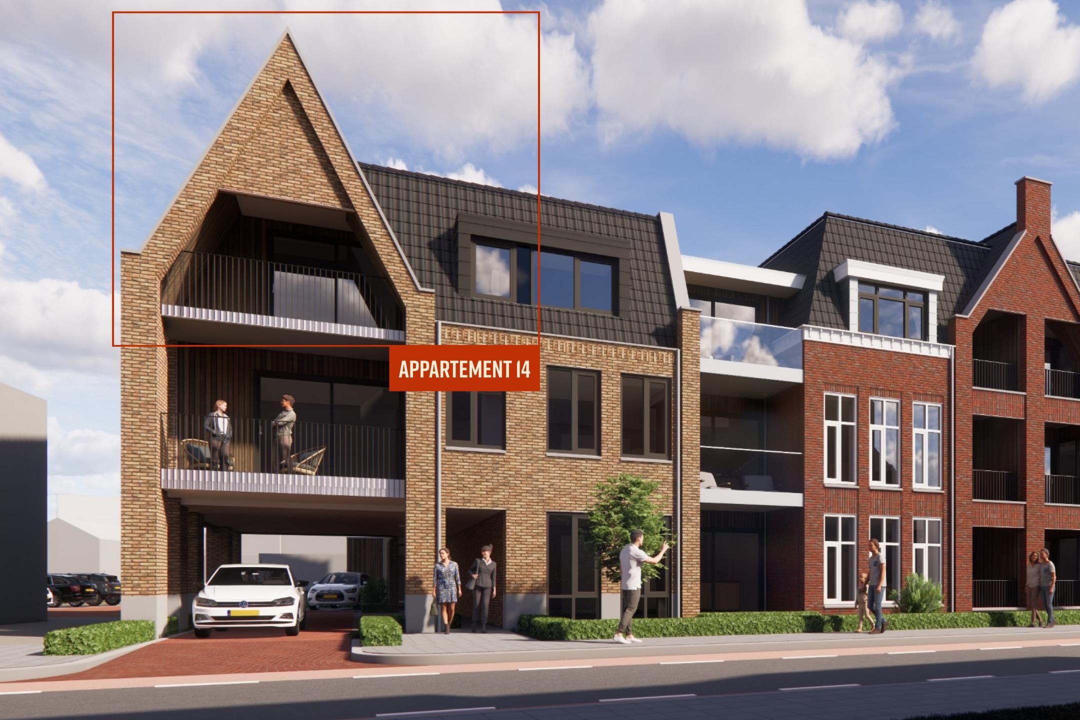 t Zusterhoes - Appartement 14 (Bouwnr. 14)  false