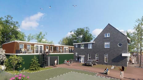 Foto van 3 kamer appartement Galerijflat