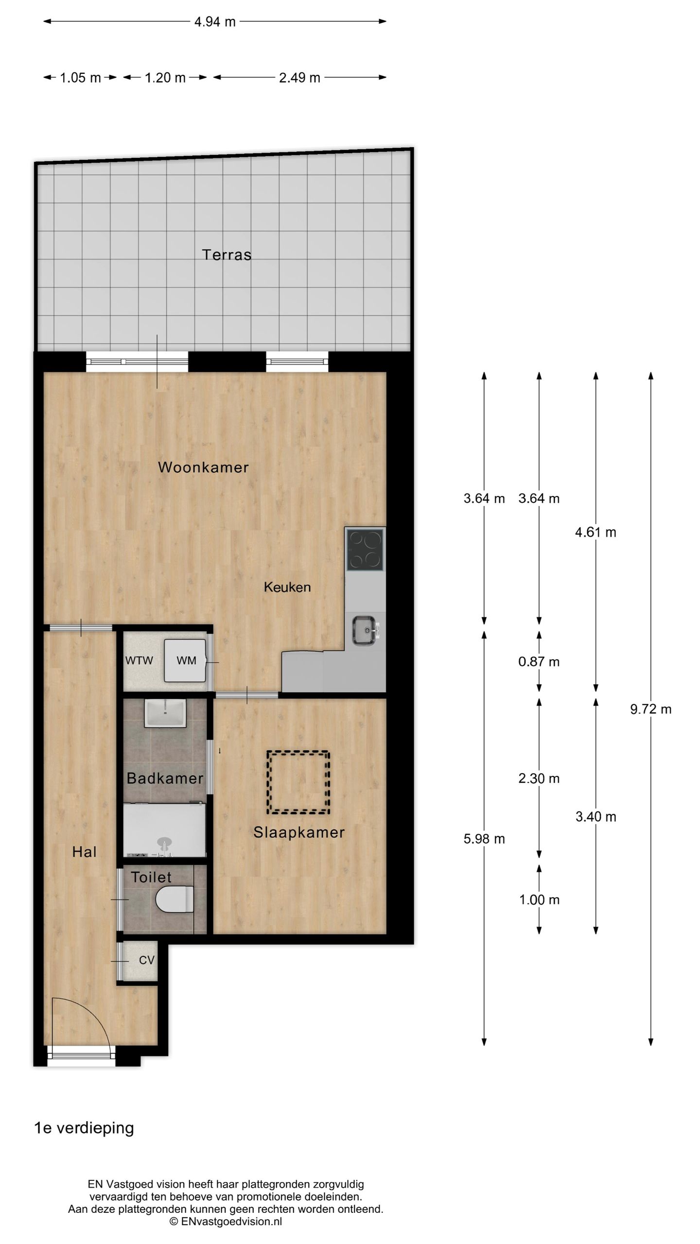 Foto 5 van Vlietsend 28-D