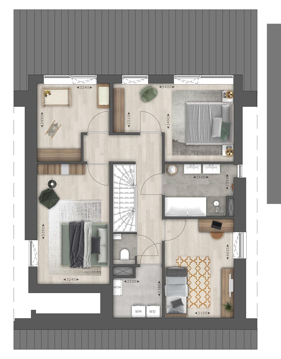 Foto 8 van Brigantijn - Vrijstaand (Bouwnr. 39)