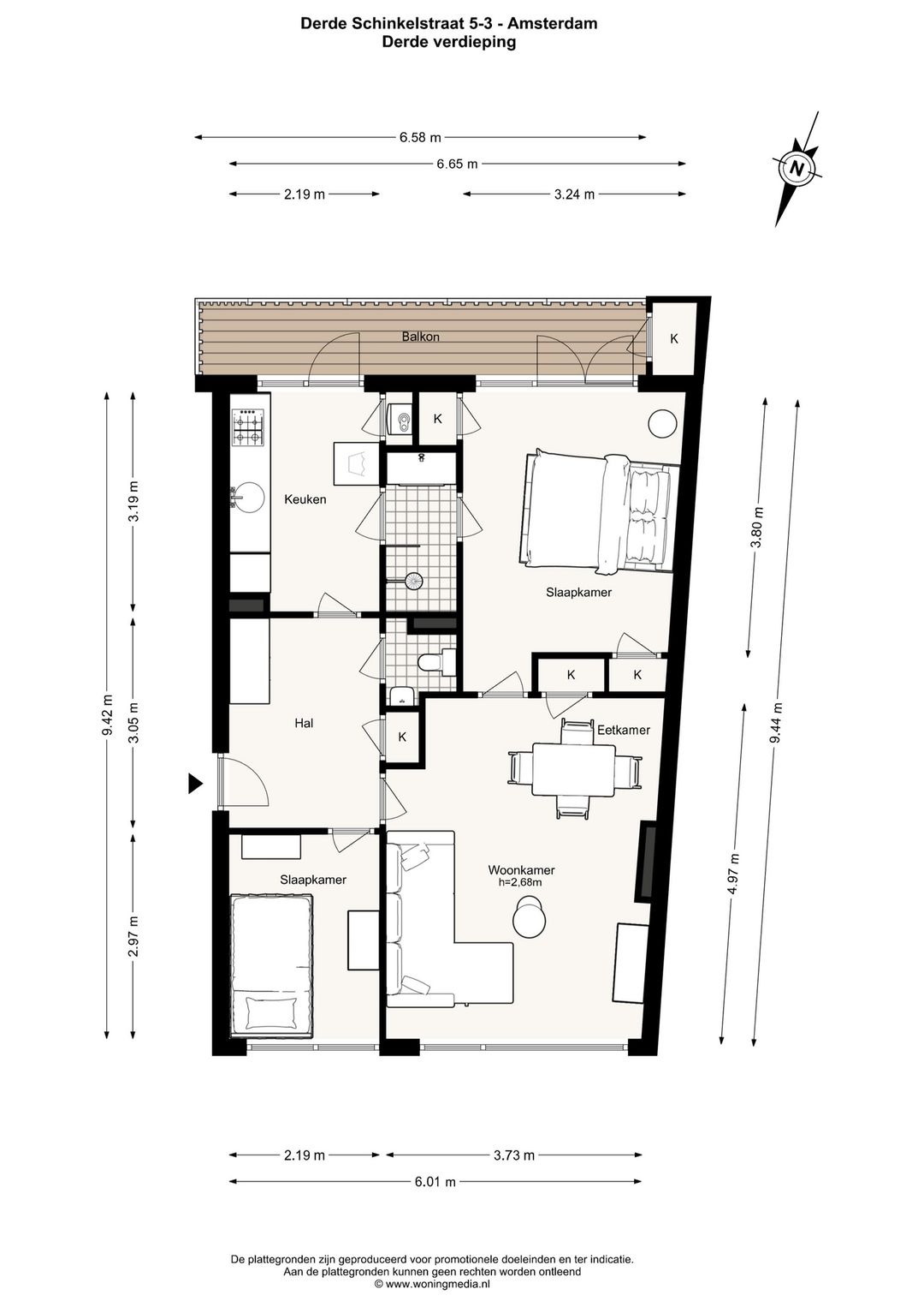 Foto 26 van Derde Schinkelstraat 5-3