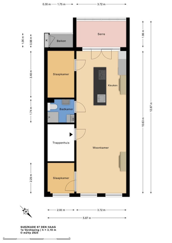 Foto 8 van Suezkade 87