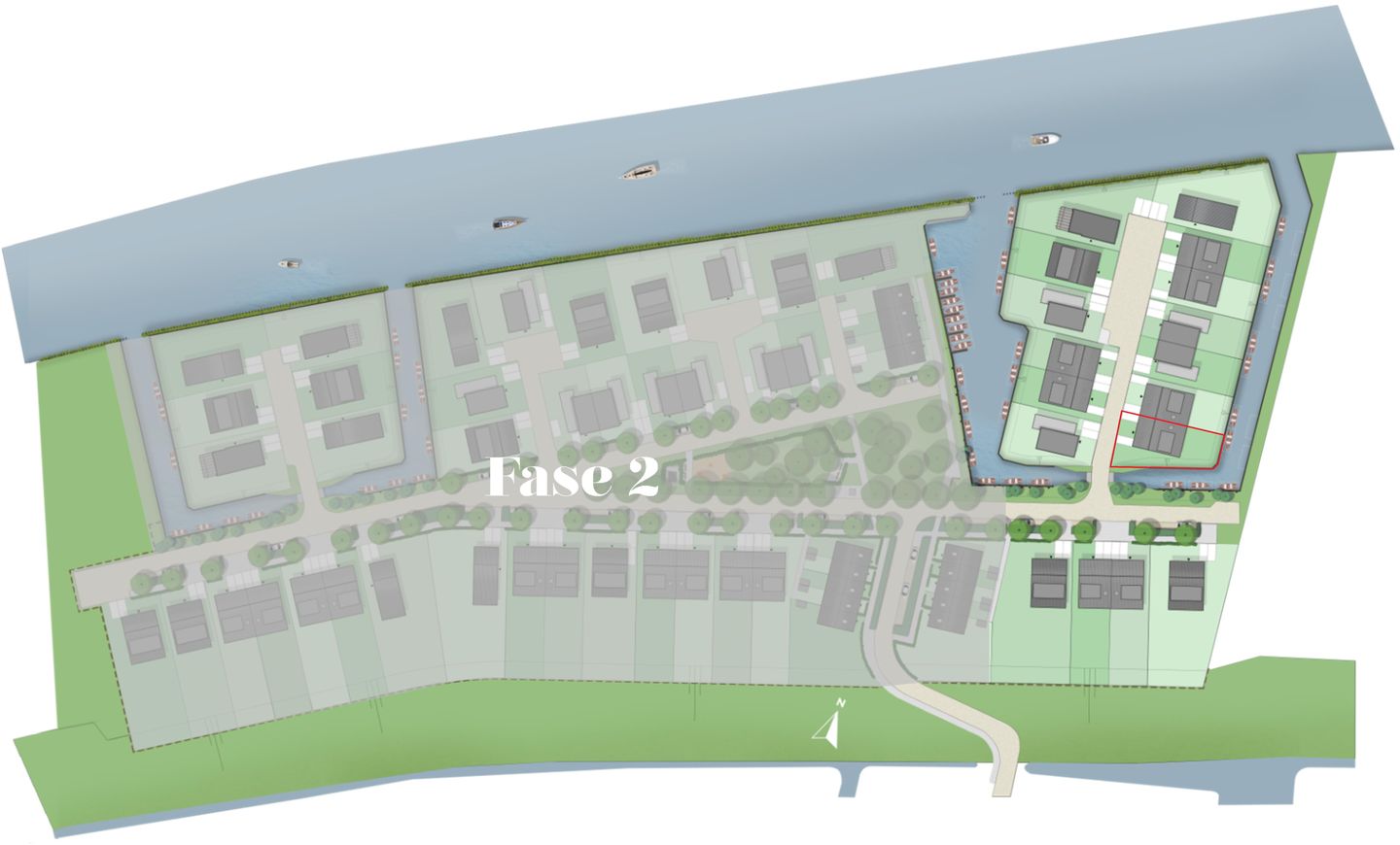 Foto 10 van Brigantijn - Twee-onder-een-kap (Bouwnr. 38)