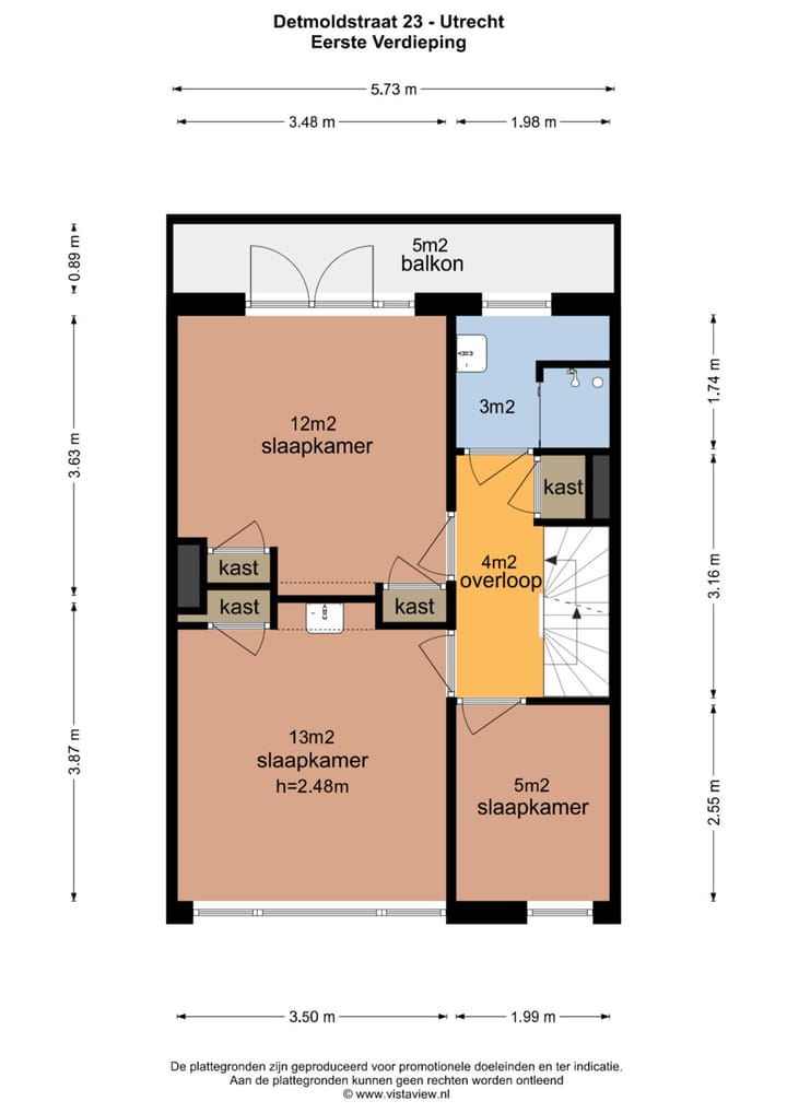 Foto 44 van Detmoldstraat 23