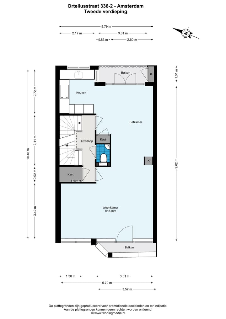 Photo 41 of Orteliusstraat 336-2