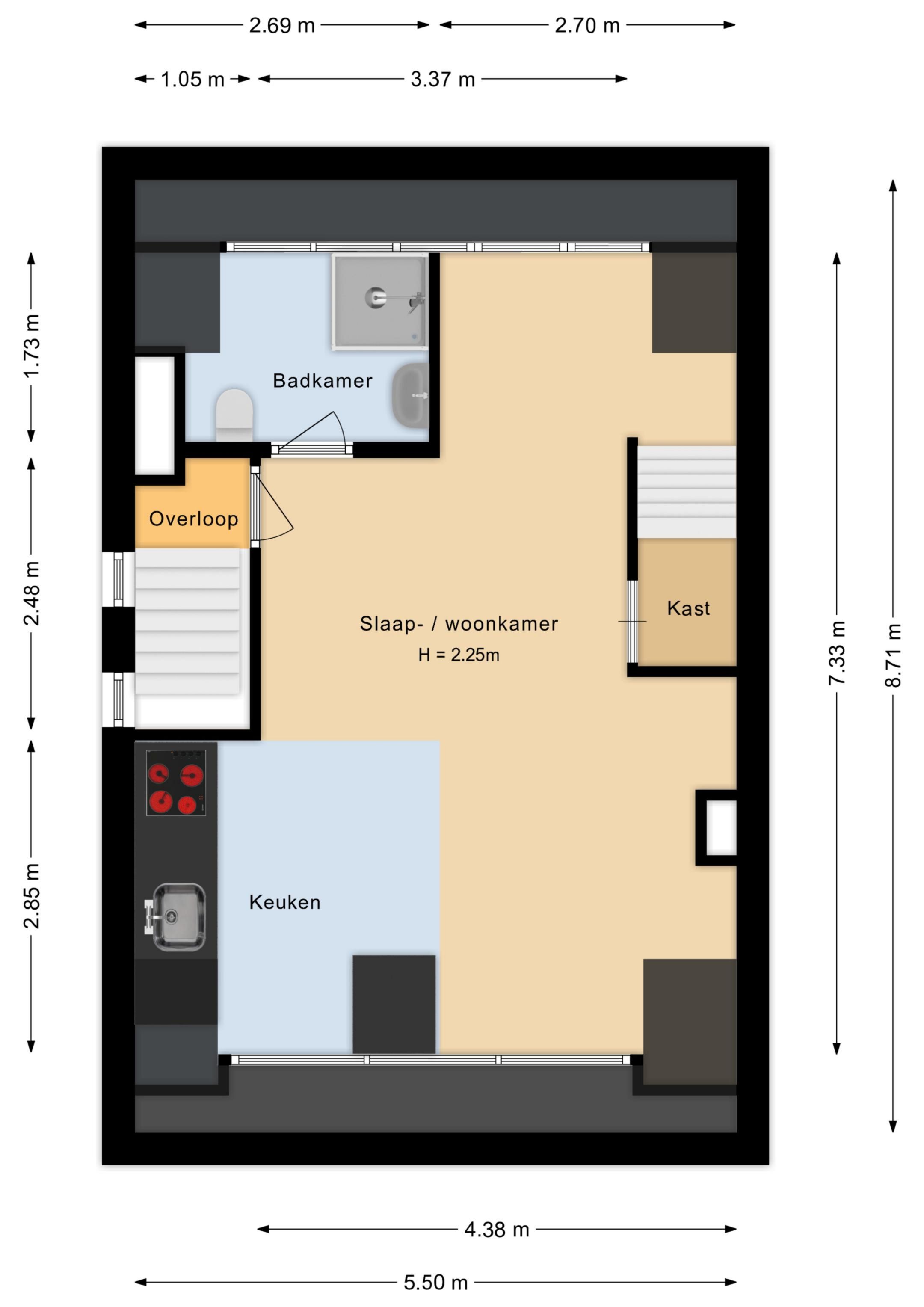 Foto 72 van Quarles van Uffordstraat 73