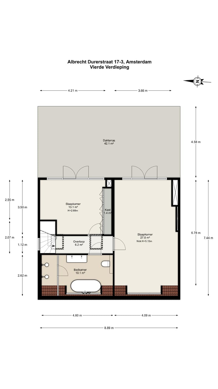 Foto 44 van Albrecht Dürerstraat 17-3