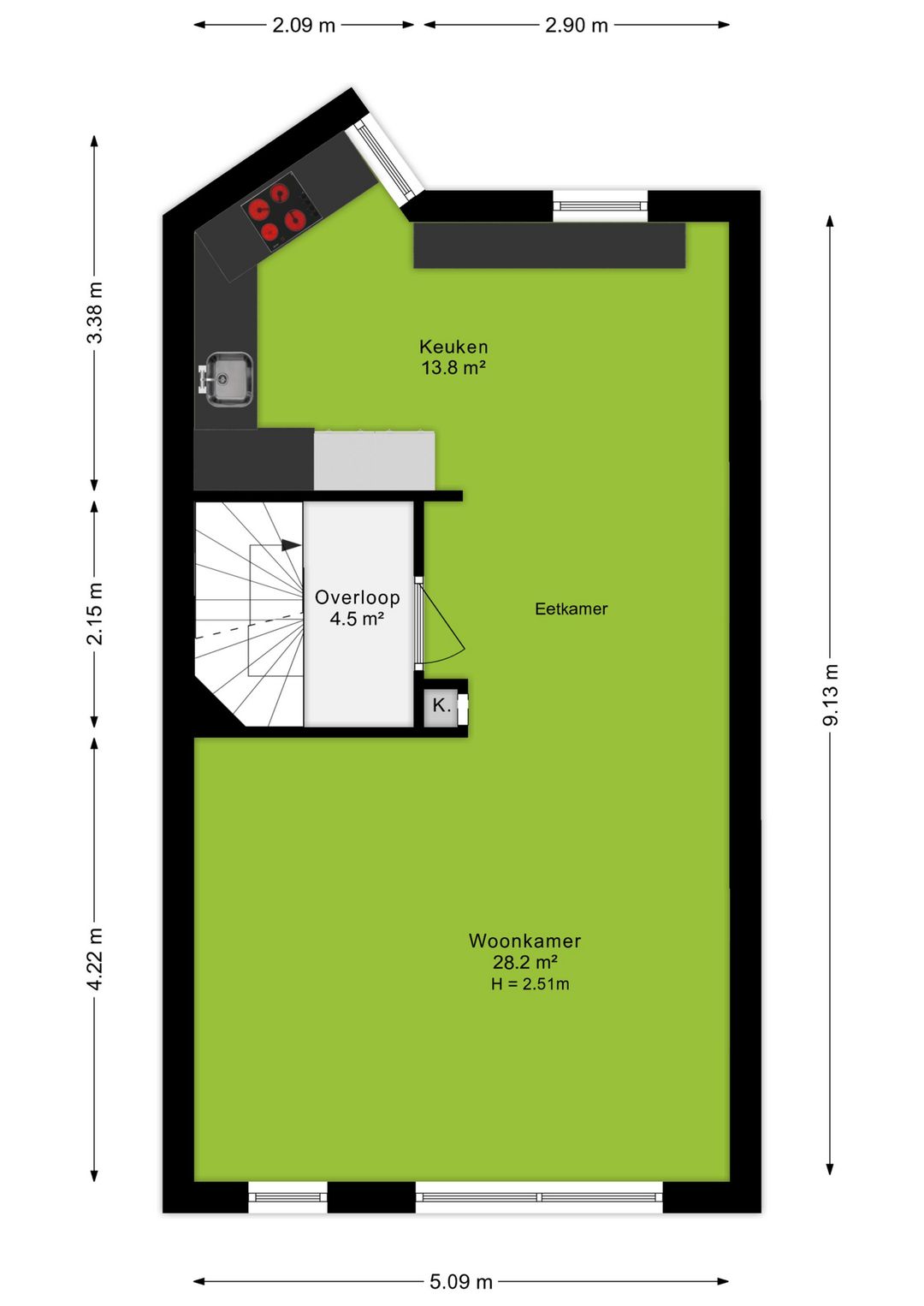 Foto 53 van Spoorstraat 19-B