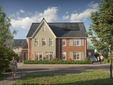 Foto van 2 onder 1 kapwoning Geschakelde 2-onder-1-kapwoning