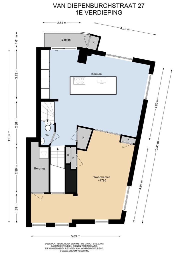 Foto 38 van Van Diepenburchstraat 27