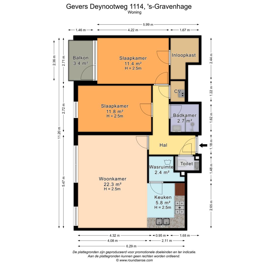 Foto 26 van Gevers Deynootweg 1114